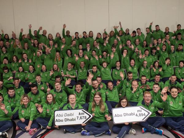 Team Ireland of 91 athletes who will compete at the 2019 World Summer Games in Abu Dhabi