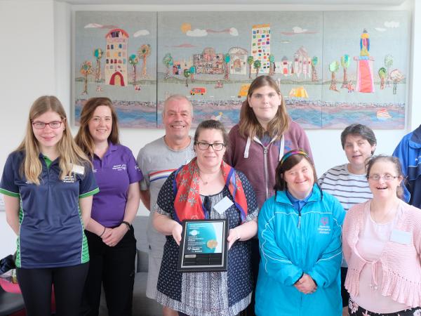 Special Olympics Ireland receives Healthy Community Award