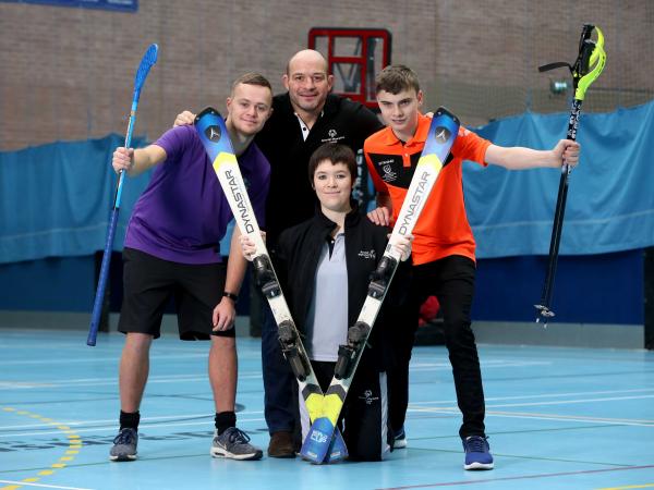 Rory Best joins athletes to launch the 2020 Ireland Winter Games 