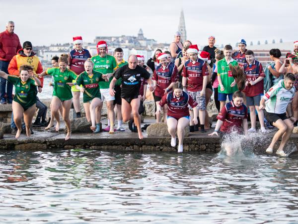 Polar plunge image group