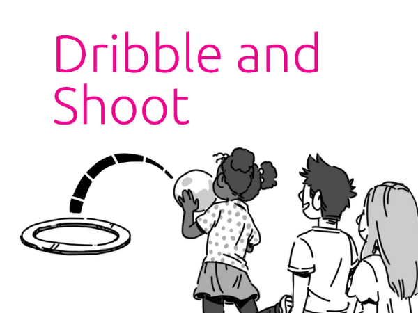 dribble-and-shoot