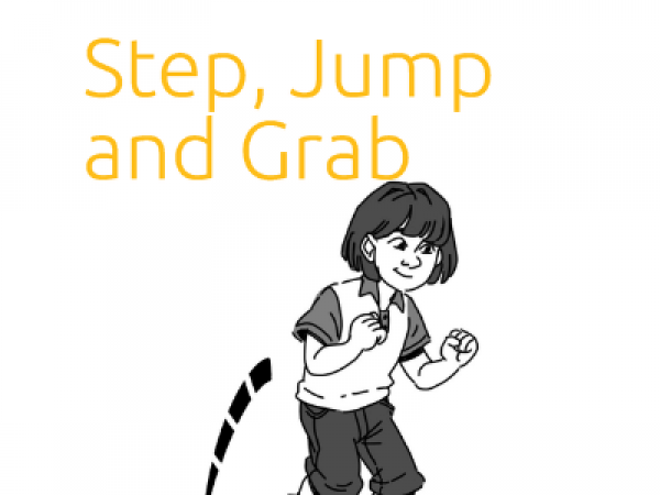 Step, Jump and Grab