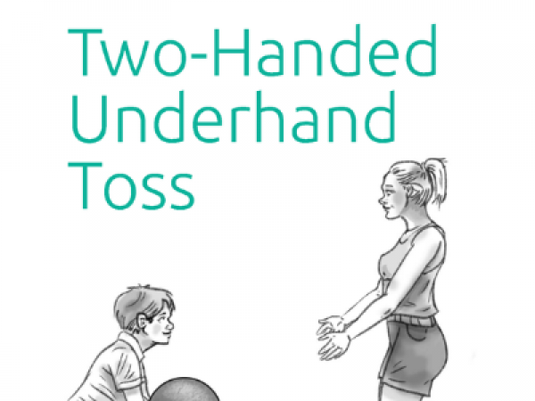 Two-Handed Underhand Toss