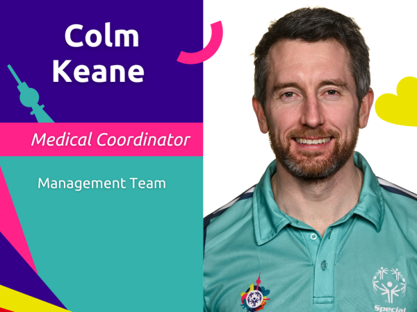 Colm Keane- Medical Coordinator
