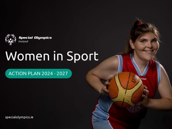 Cover photo of women in sport action plan book