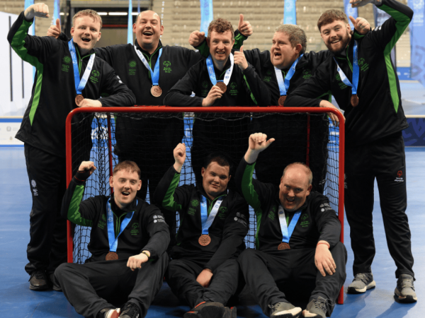 team ireland floorball medals 2025