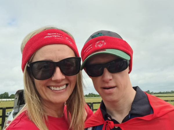 Audrey - Anniversary Parkrun with Darragh