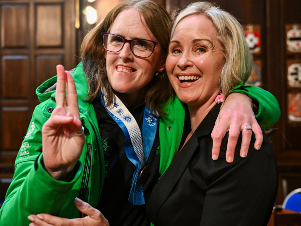 Lorraine Whelan and Karen Coventry Special Olympics Ireland square image