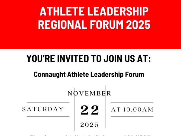 Save Date Athlete Forum