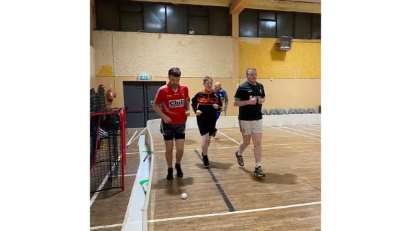 World Winter Games 2025 Irish Floorball Team training