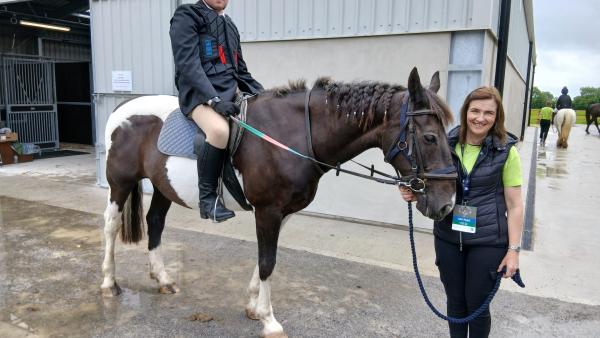 Equestrian athlete Emmet Mangan at Special Olympics Ireland Games 2026