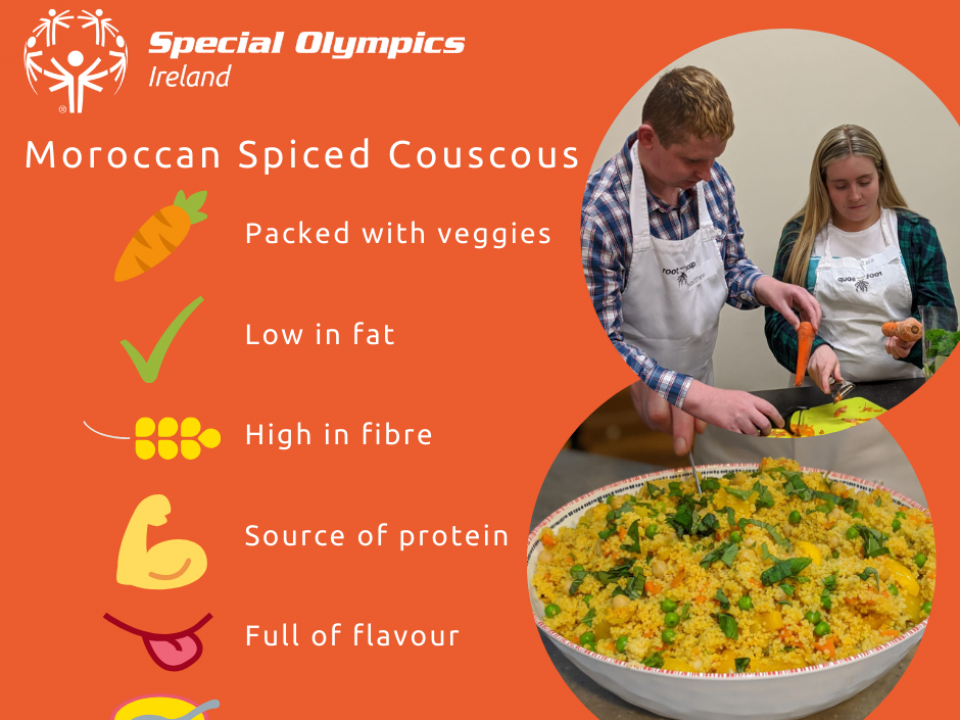 Moroccan Spiced Cous Cous recipe