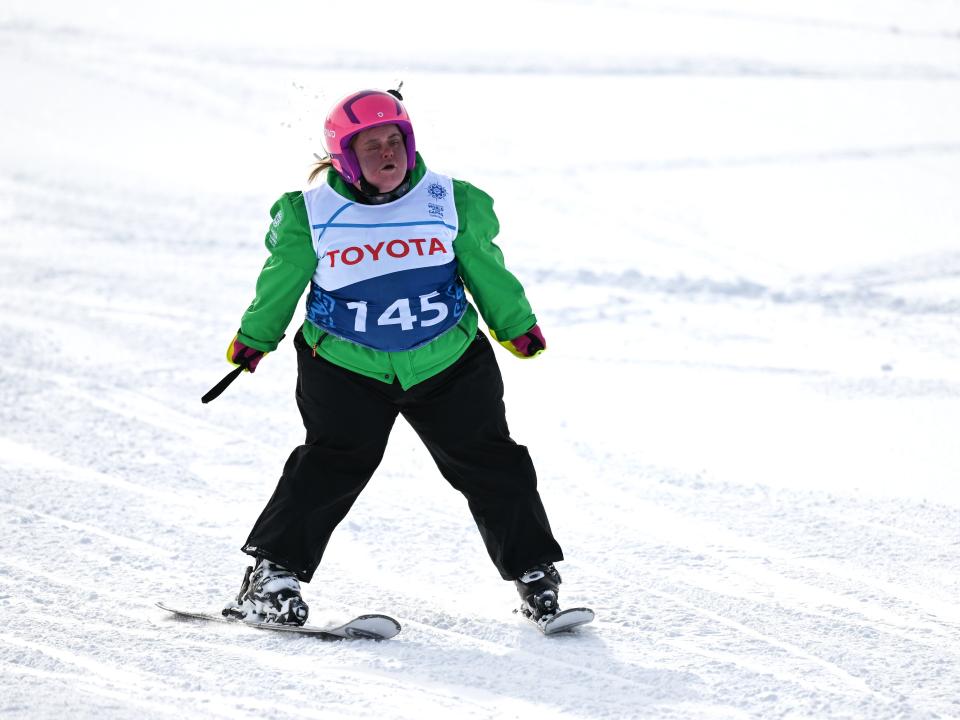 Lucy Best Alpine Skiing wwg 2025 turin world winter games gold medal