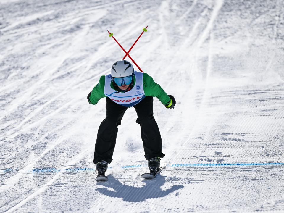 Caolan McConville Alpine Skiing wwg 2025 turin world winter games gold medal
