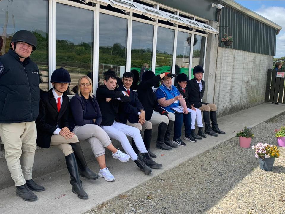 Sheelah with Equestrian Athletes.jpg