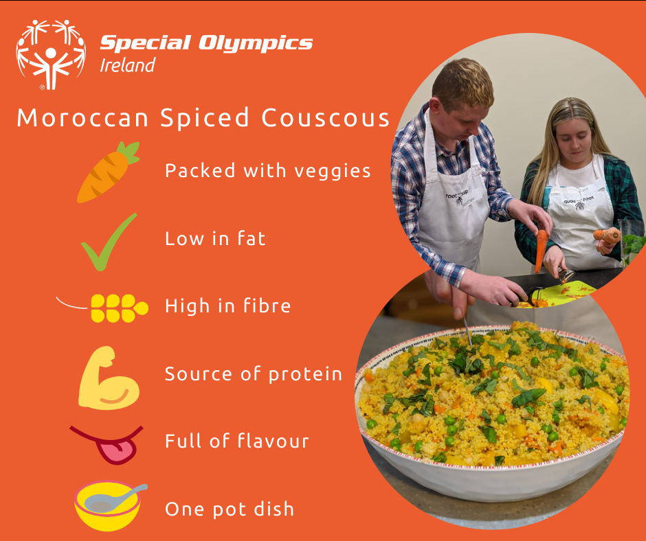 Moroccan Spiced Cous Cous recipe