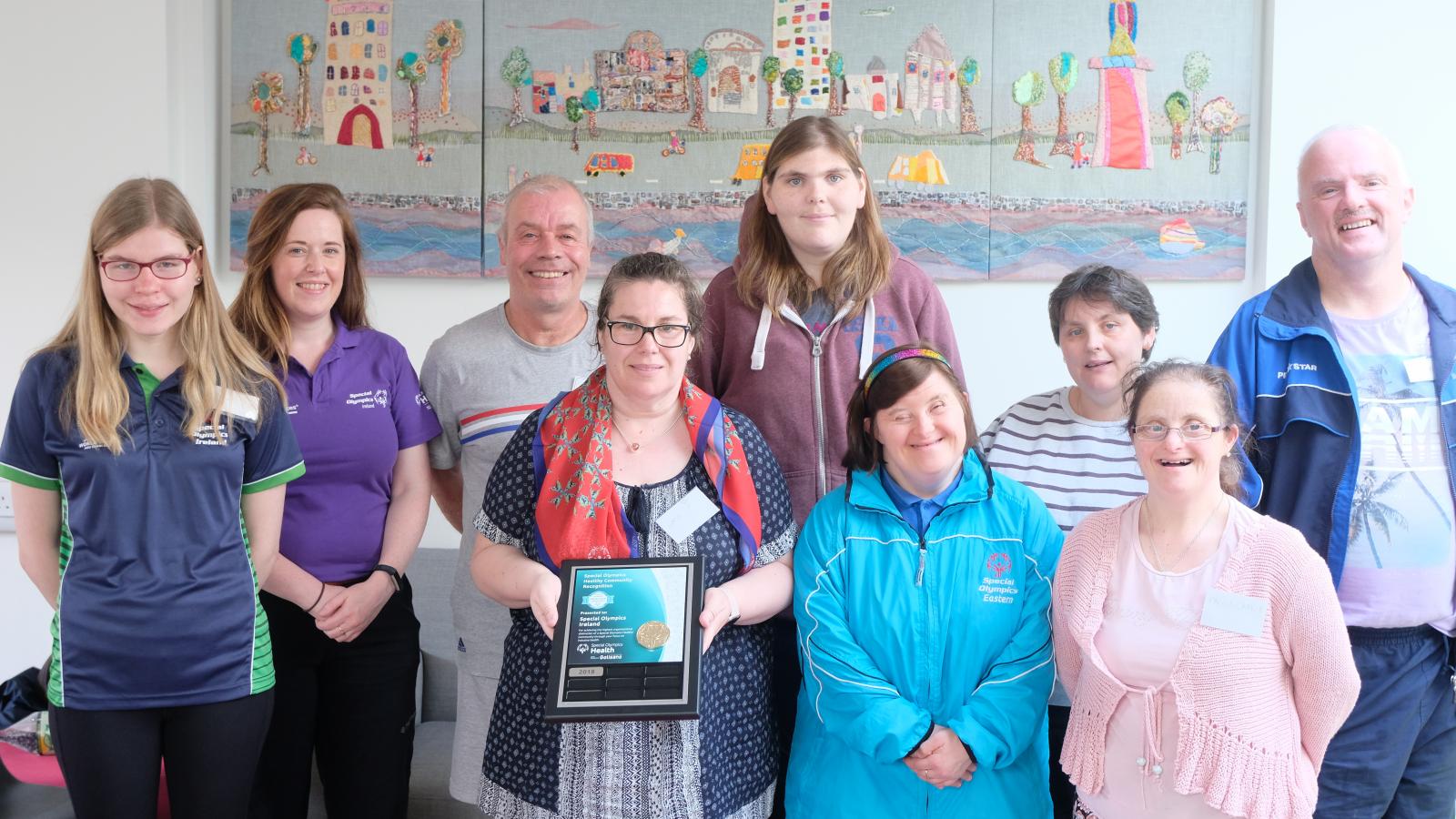 Special Olympics Ireland receives Healthy Community Award
