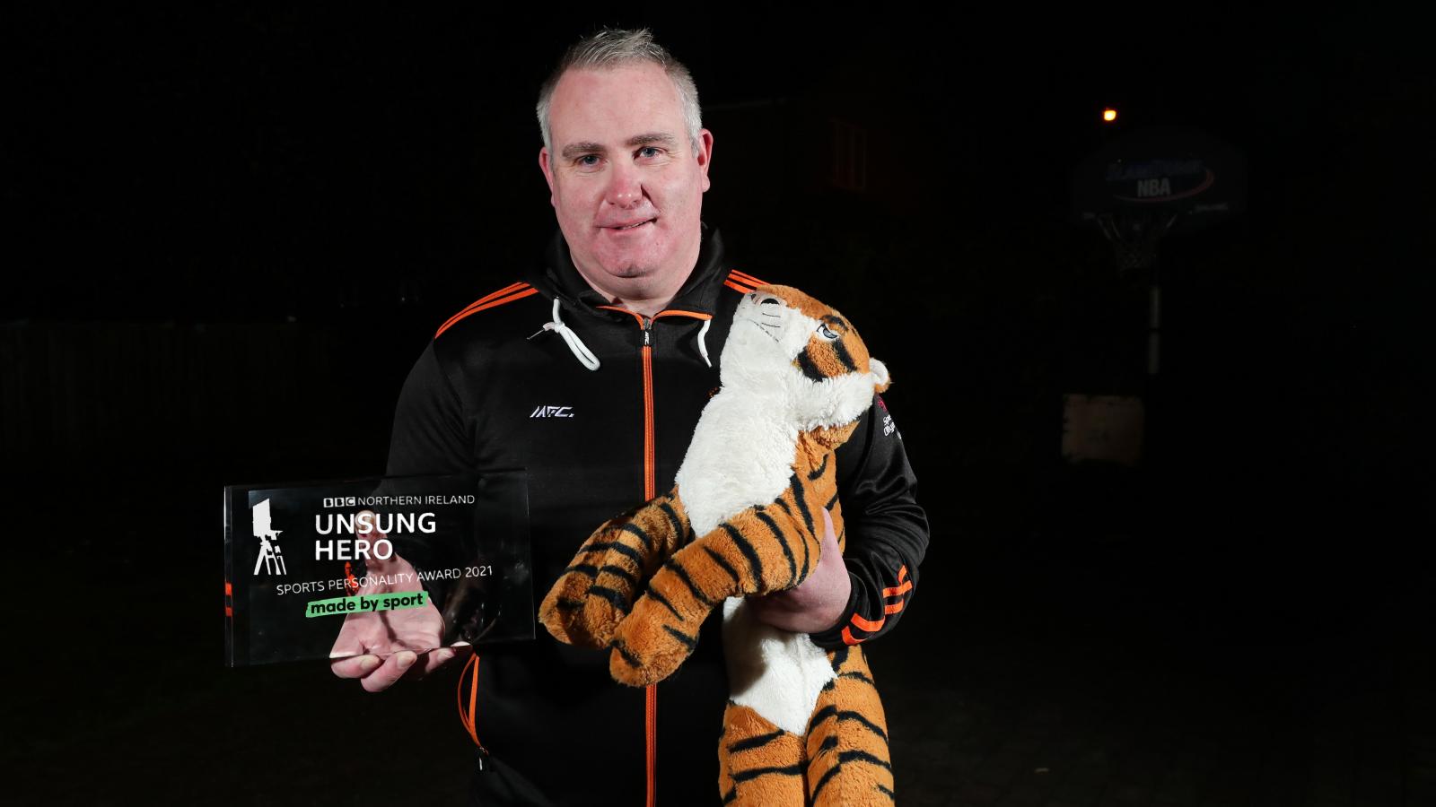 Special Olympics Volunteer, Brian McGuigan receives BBC Unsung Hero Award