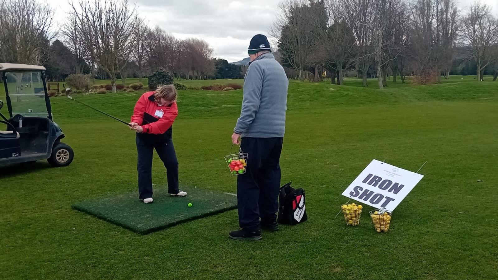 Golf Skills Interclub Day at D6 Special Olympics Club Thursday March 13 2025