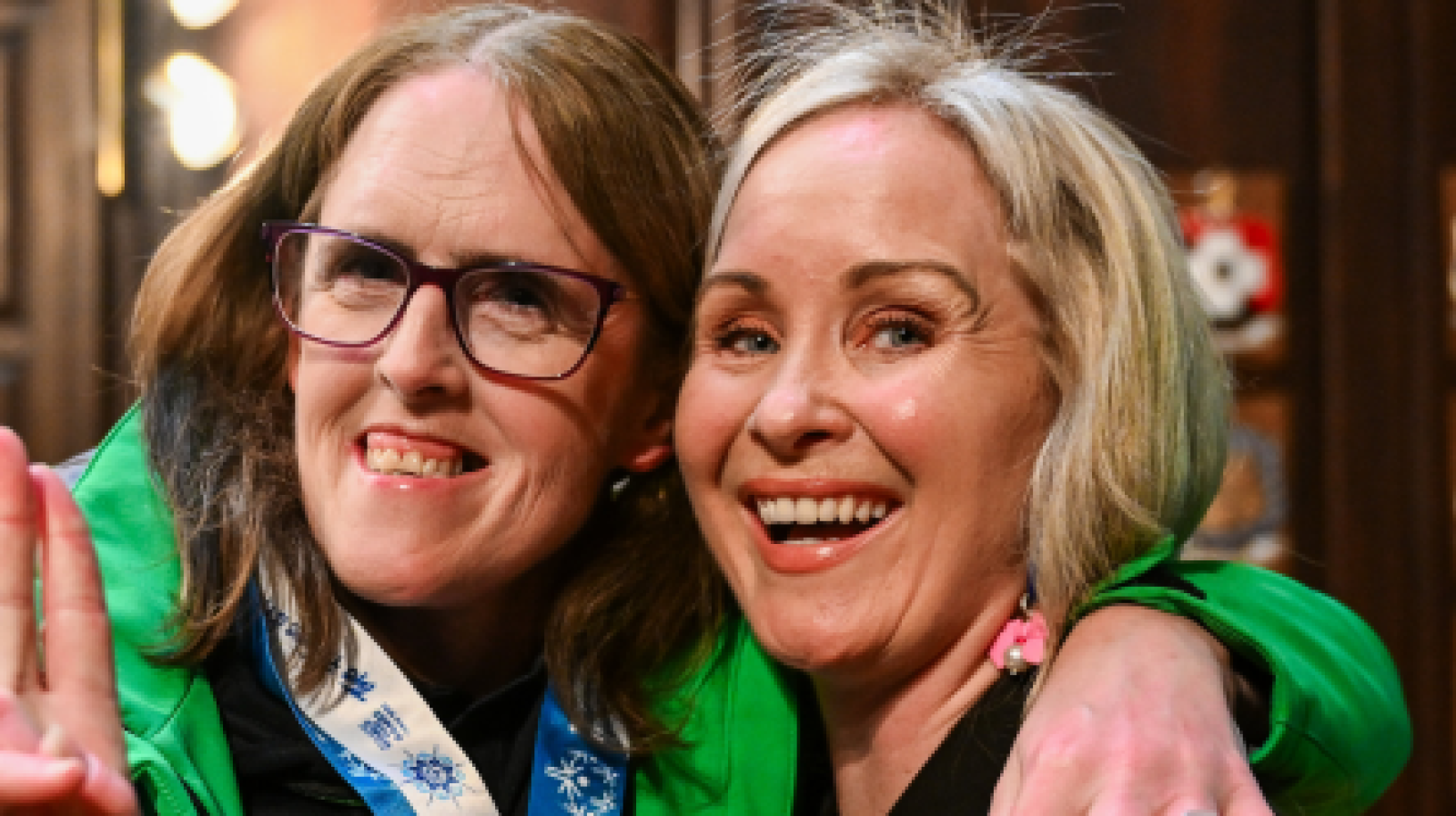 Lorraine Whelan and Karen Coventry Special Olympics Ireland